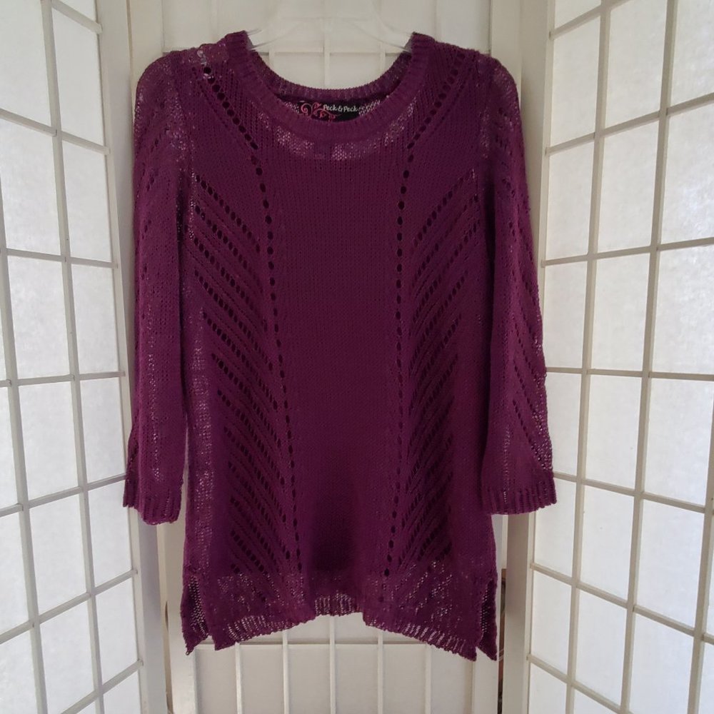 Spring Sweater - Peck & Peck Knit Tunic